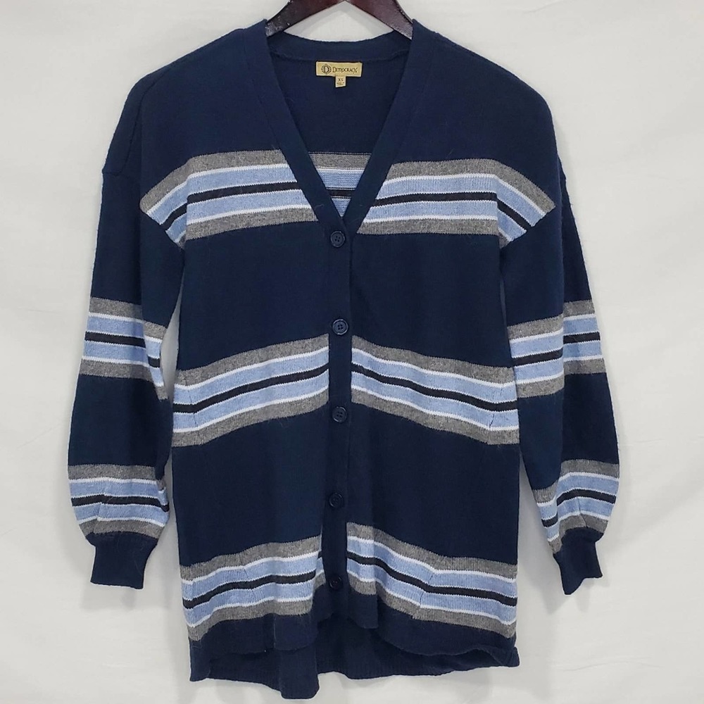Democracy Button Up Cardigan